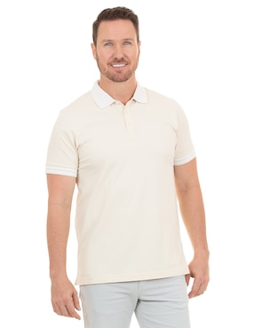 Playera Tipo Polo Ferrioni Gaibi Para Hombre