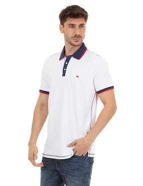 Playera Tipo Polo Ferrioni Lia Para Hombre