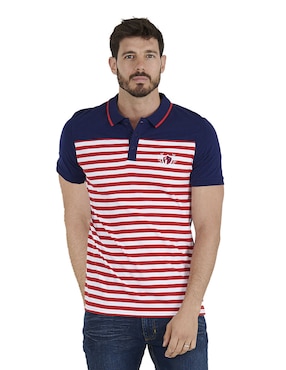 Playera Tipo Polo Ferrioni Catriel Para Hombre