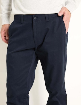 Pantalón de vestir slim Haggar de algodón para hombre