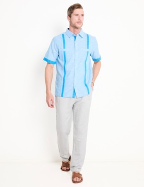 Guayabera manga corta Cubavera para hombre