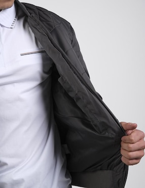 Chamarra casual Moderno con bolsillos para hombre