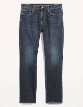 Jeans regular straight Old Navy lavado obscuro para hombre