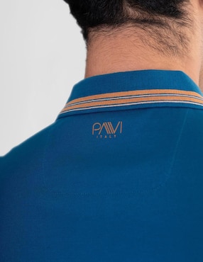 Playera tipo polo Pavi Italy para hombre