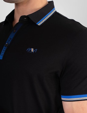 Playera tipo polo Pavi Italy 05-3094N para hombre