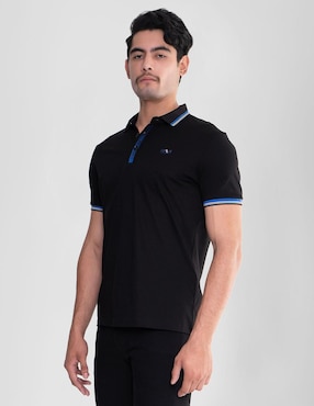Playera tipo polo Pavi Italy 05-3094N para hombre