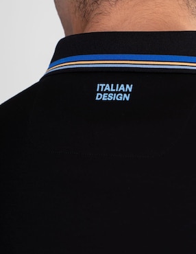 Playera tipo polo Pavi Italy 05-3094N para hombre