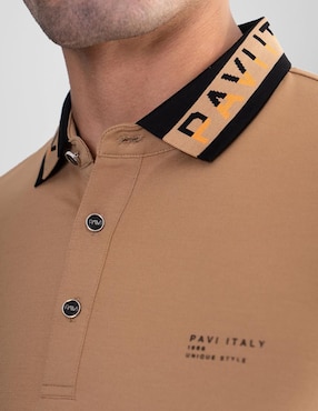 Playera tipo polo Pavi Italy para hombre