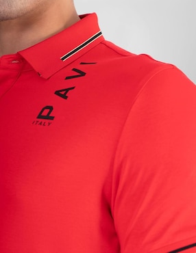 Playera tipo polo Pavi Italy 05-3090R para hombre