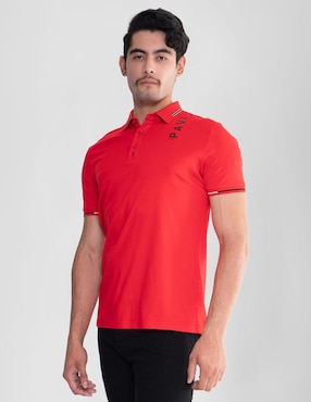 Playera tipo polo Pavi Italy 05-3090R para hombre