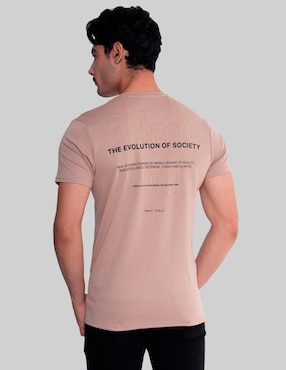 Playera Pavi Italy cuello redondo para hombre