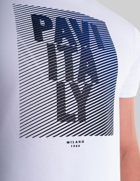 Playera Pavi Italy cuello redondo para hombre