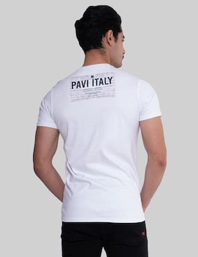 Playera Pavi Italy cuello redondo para hombre