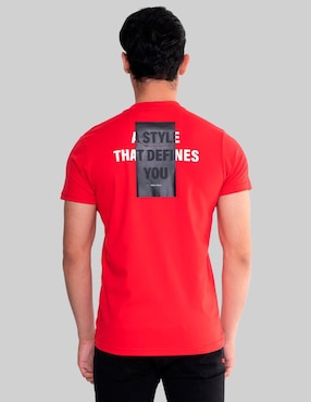 Playera Pavi Italy cuello redondo para hombre