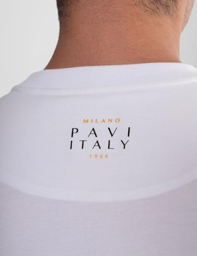 Playera Pavi Italy cuello redondo para hombre