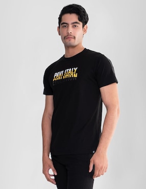 Playera Pavi Italy cuello redondo para hombre