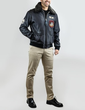 Chamarra casual Lastwolf para hombre