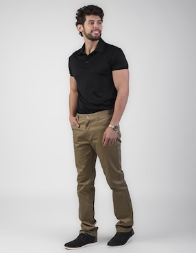 Jeans slim Varesi lavado obscuro para hombre