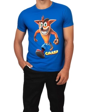 Playera Basariworld cuello redondo para hombre