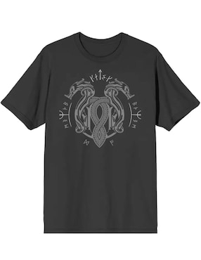 Playera Basariworld cuello redondo para hombre