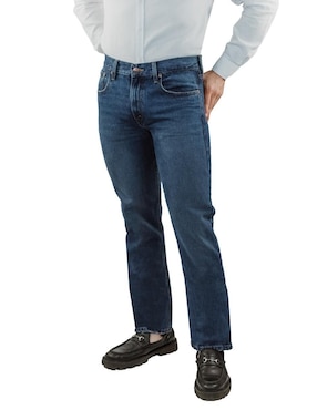 Jeans regular straight Innermotion deslavado para hombre