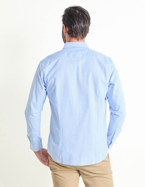 Camisa casual Dioro de algodón manga larga para hombre
