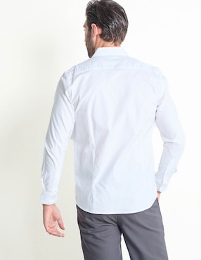 Camisa casual Dioro de algodón manga larga para hombre