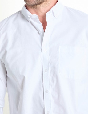 Camisa casual Dioro de algodón manga larga para hombre