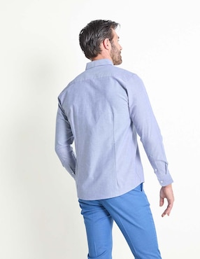 Camisa casual Dioro de algodón manga larga para hombre