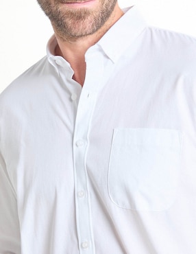 Camisa casual Dioro de algodón manga larga para hombre