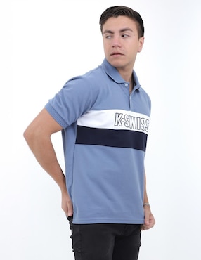 Playera tipo polo K-Swiss PS014 para hombre