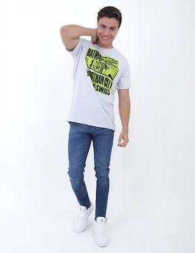 Playera K-Swiss Neon cuello redondo para hombre
