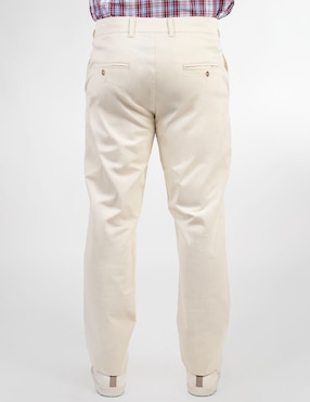Pantalón chino recto Oscar De La Renta de algodón para hombre