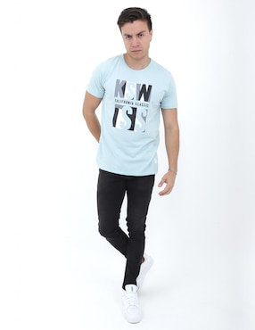 Playera K-Swiss Gtsm-11 cuello redondo para hombre
