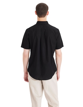 Camisa casual Dockers de algodón manga corta para hombre