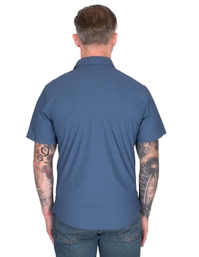Camisa casual Generra manga corta para hombre