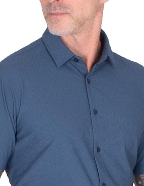 Camisa casual Generra manga corta para hombre