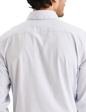Camisa de vestir Dockers de algodón manga larga para hombre