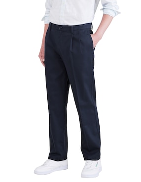 Pantalón recto Dockers de algodón para hombre