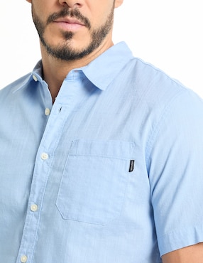 Camisa casual Dockers de algodón manga corta para hombre