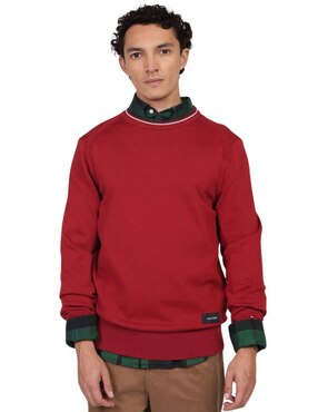 Suéter Tommy Hilfiger Cuello Redondo Para Hombre