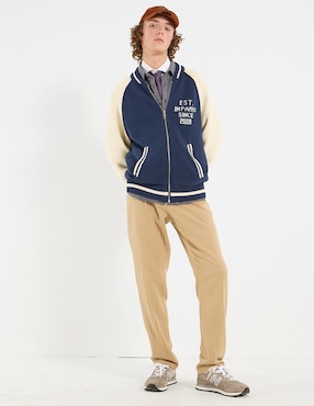 Sobrecamisa casual Jbe de algodón manga larga para hombre