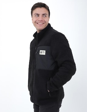 Chamarra acolchada K-Swiss cuello con cierre para hombre
