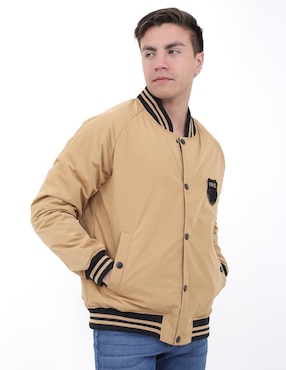 Chamarra casual K-Swiss cuello con cierre para hombre