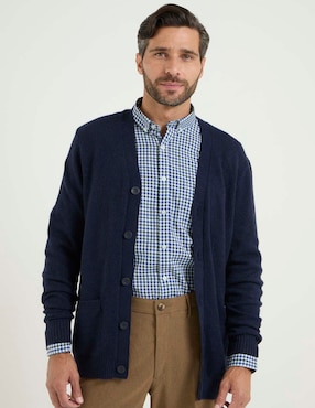 Suéter Regent Street cuello V para hombre