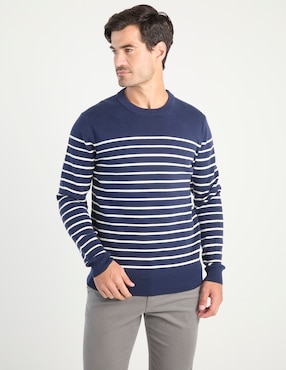 Suéter Regent Street cuello redondo para hombre