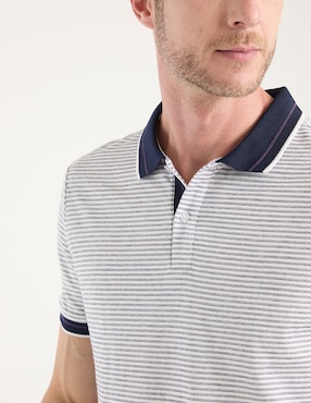 Playera tipo polo Jbe para hombre