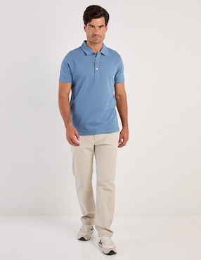 Playera tipo polo Jbe para hombre