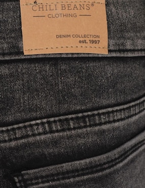 Jeans skinny Chb Chili Beans Clothing Co. Lenny deslavado para hombre