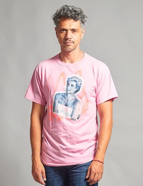Camisa Chico Malo cuello redondo para hombre